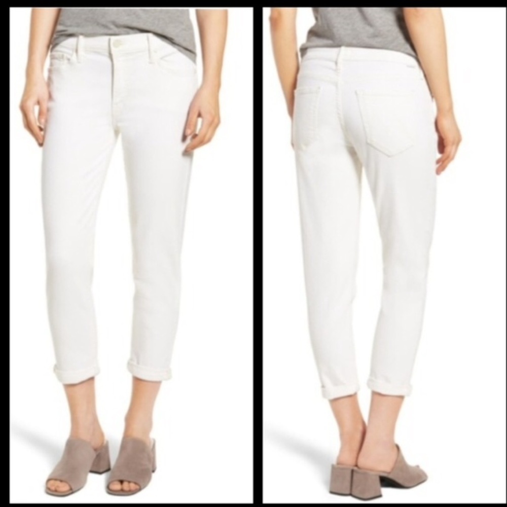 Mother the dropout crop jeans size 24